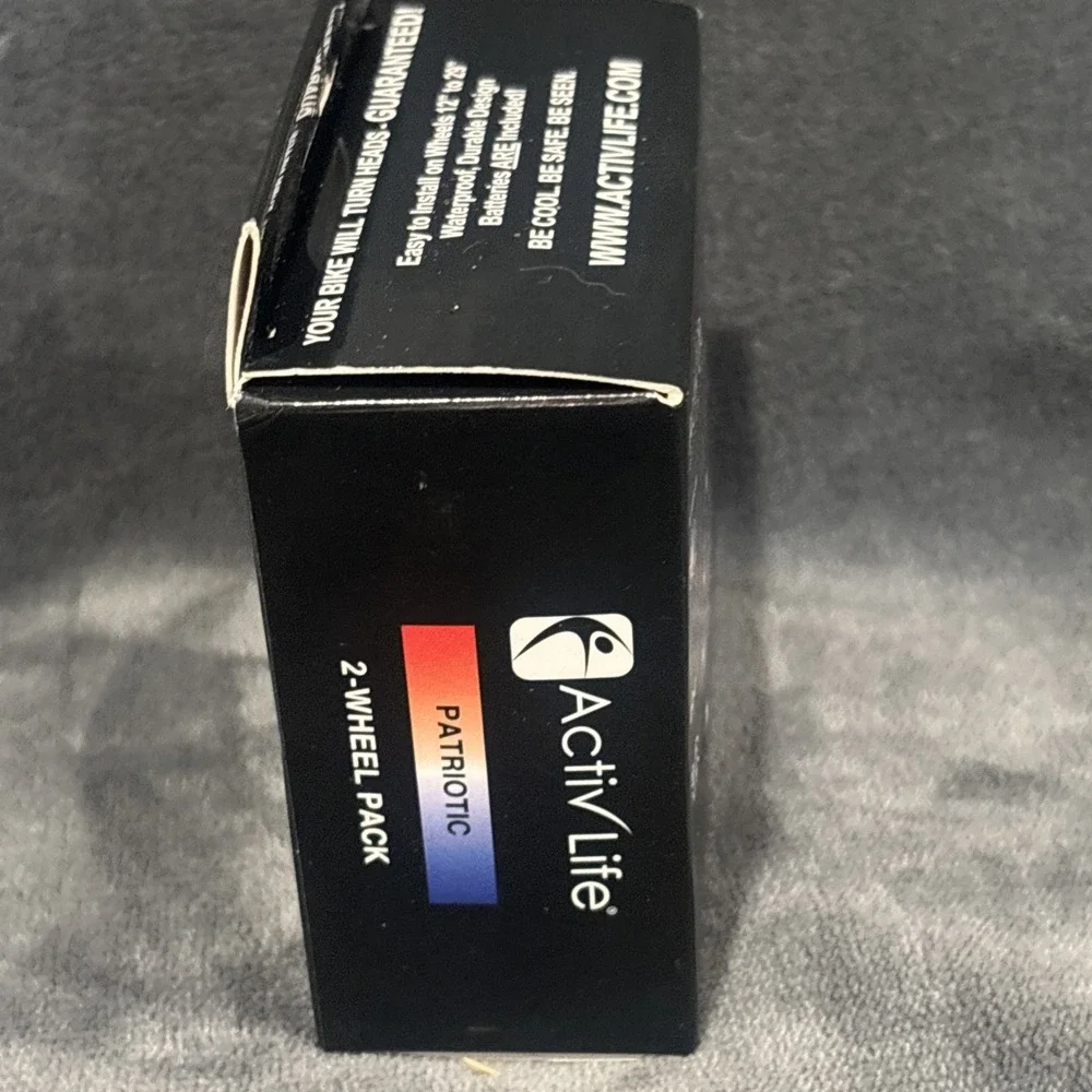 Bike Lights 2 Pack‎ - Patriotic - Fitness Gifts